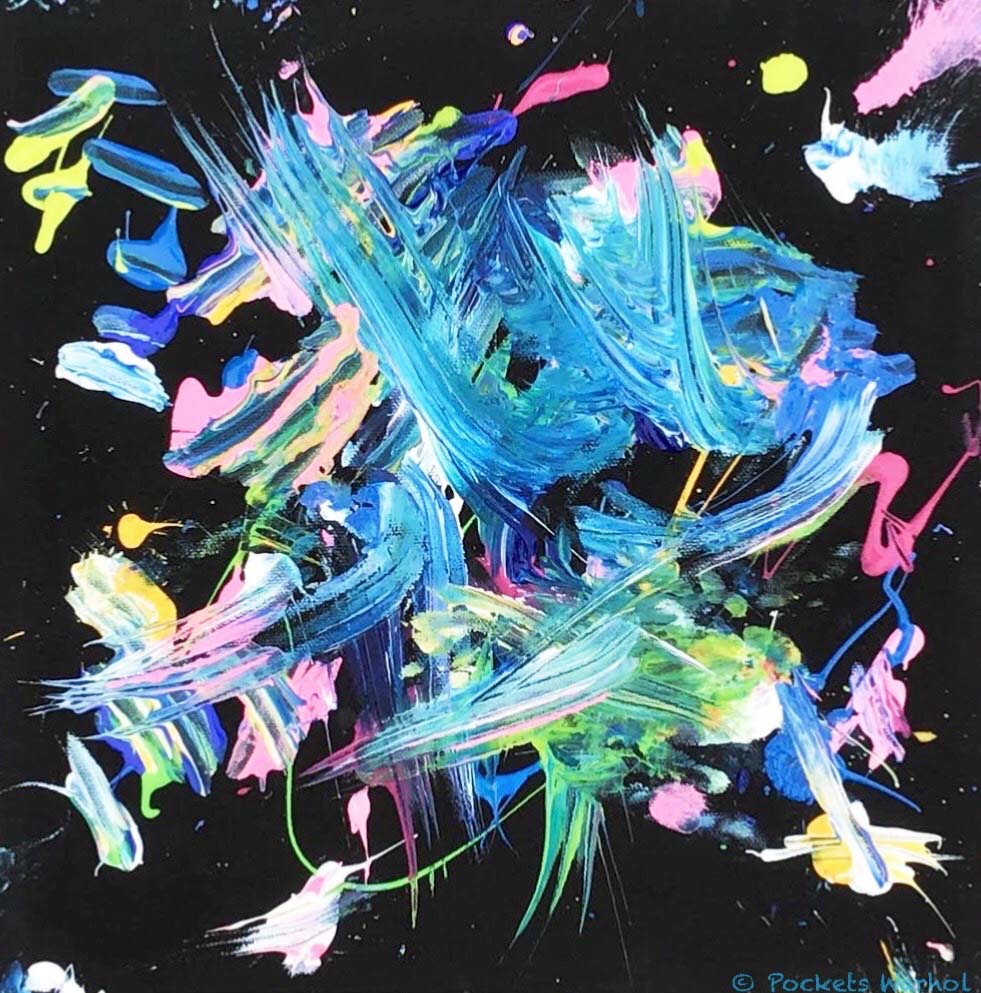 painting by pockets warhol: breaking the fourth wall